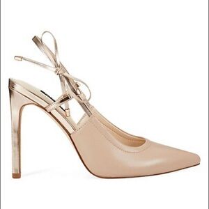 Nine West Nude Shoes Size 8.5